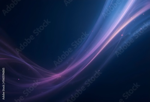 Abstract neon wave background