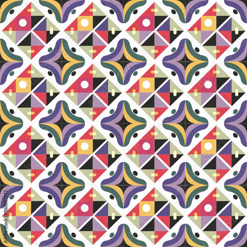  seamless pattern with shapes