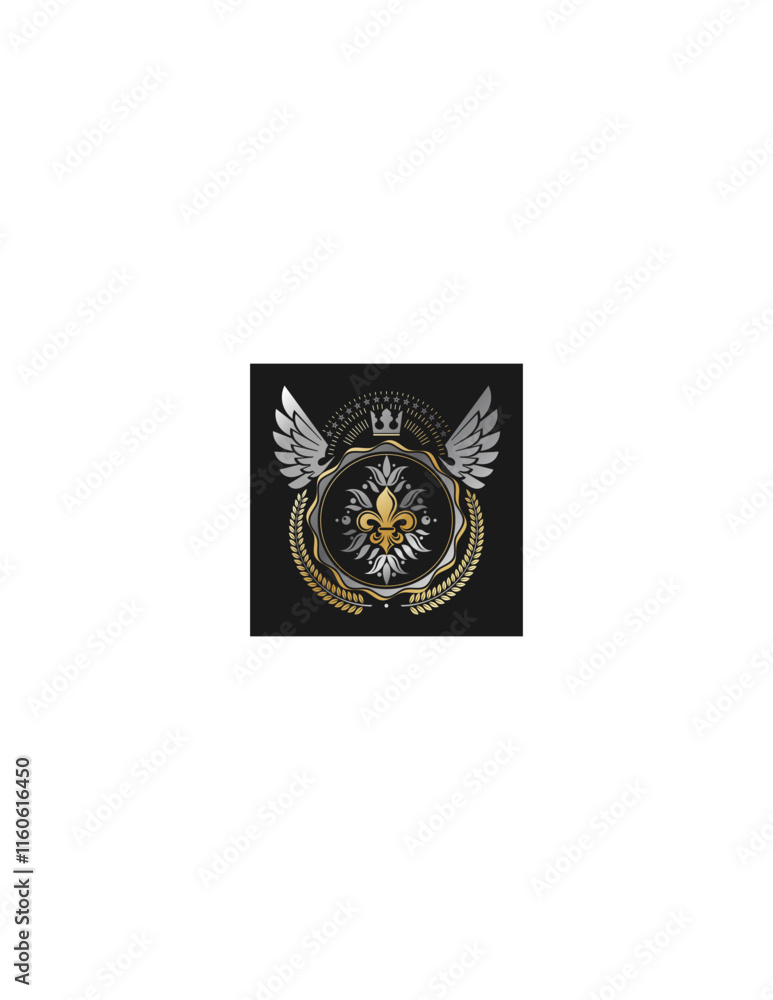 Vector Shield with Ornamental Design - Elegant and Decorative Heraldic Emblem for Graphic Use Vector Shield with Ornamental Design - Elegant and Decorative Heraldic Emblem for Graphic Use