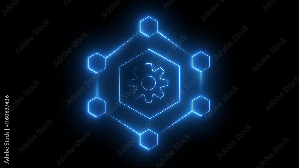 Stakeholder setting icon, setting concept for construction, Stakeholder and setting concept animation Stakeholder setting icon, setting concept for construction, Stakeholder and setting concept animation