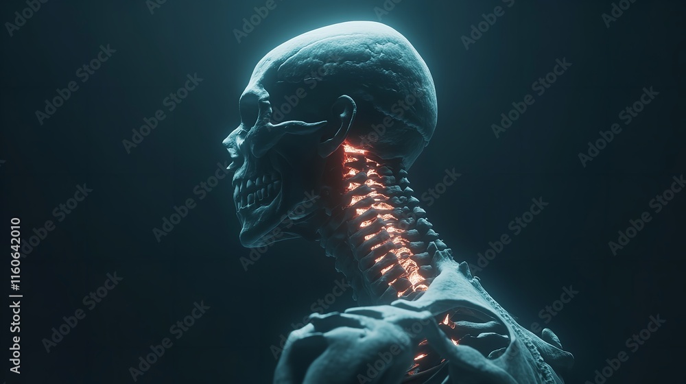 3d anatomical visualization of human head 3d anatomical visualization of human head