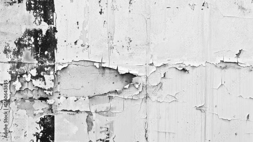 Obraz premium old white brick wall background