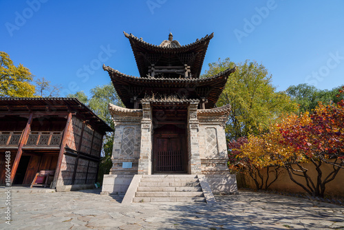 Obraz na płótnie Salar people Museum, China Ethnic Museum, Beijing w salonie