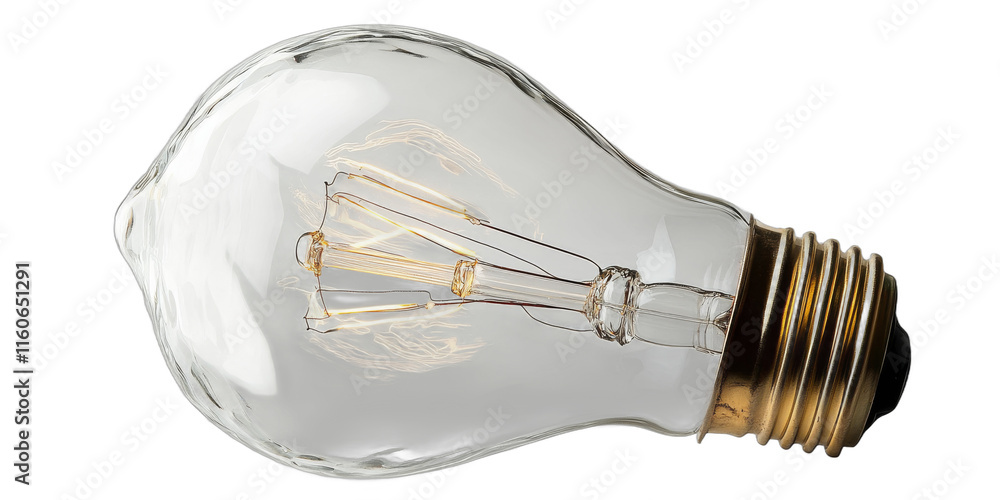 light bulb lying on transparent background, photo light bulb lying on transparent background, photo