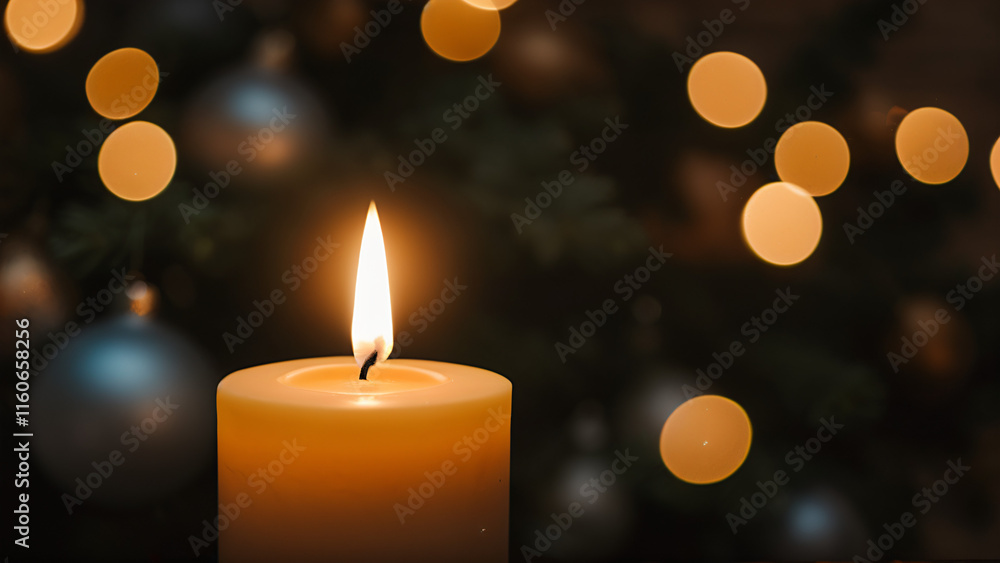 candle on the table candle on the table