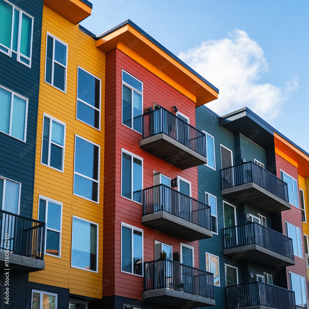 A mixed-income housing development promoting social equity and diversity. A mixed-income housing development promoting social equity and diversity.