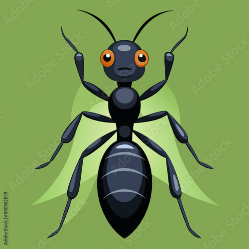 ant cartoon vector design