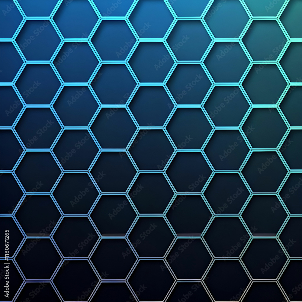 dark hexagonal background with gradient color dark hexagonal background with gradient color