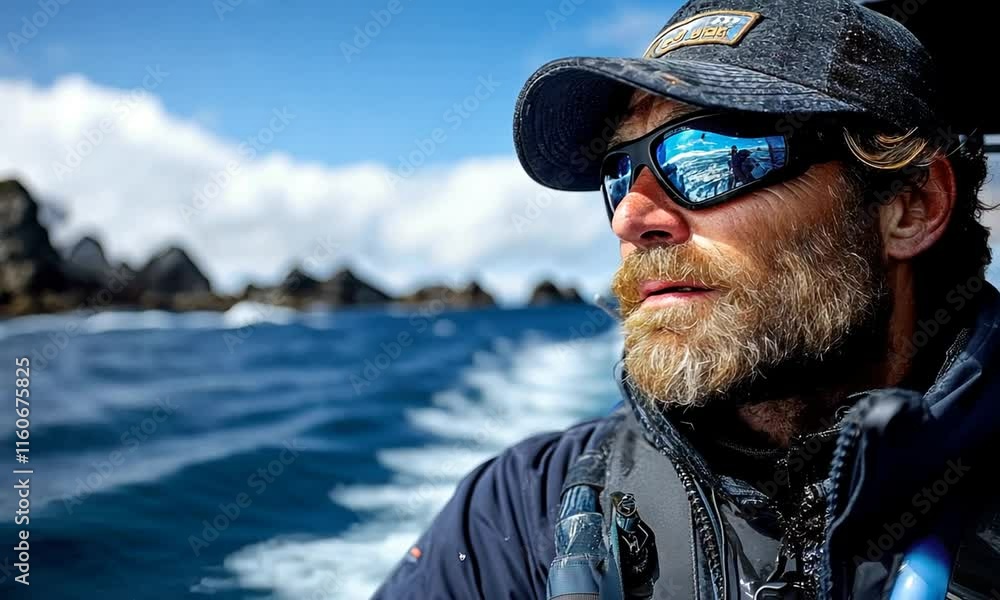 A Man at Sea: Ocean Exploration and Adventure A Man at Sea: Ocean Exploration and Adventure