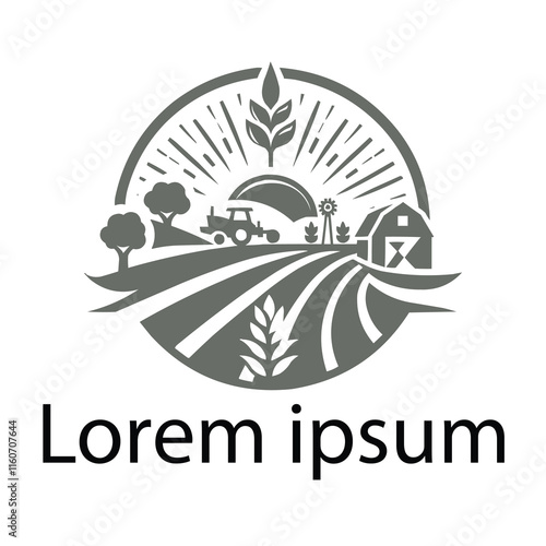 "Green Harvest Agriculture Logo"
"EcoFarm Sustainable Branding"