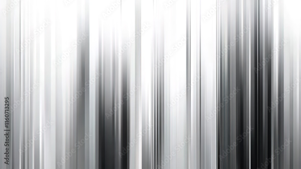 Fototapeta premium Abstract white vertical lines on a grey and silver background