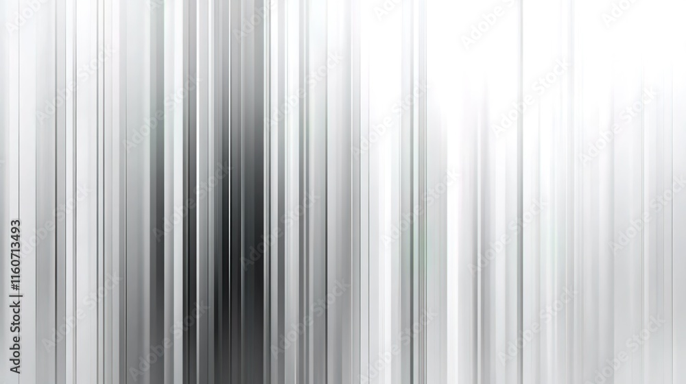 Fototapeta premium Abstract white vertical lines on a grey and silver background