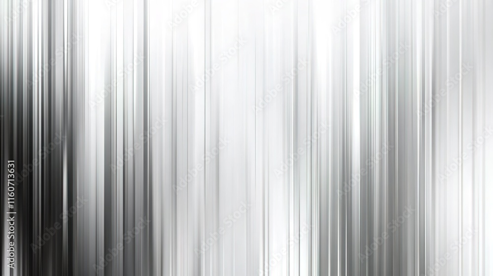 Fototapeta premium Abstract white vertical lines on a grey and silver background