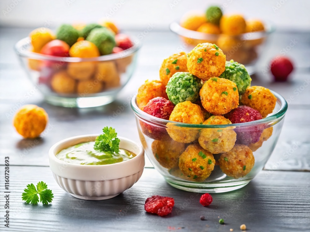 Savory Snack Balls in a Cup with Dip - Gourmet Bites Savory Snack Balls in a Cup with Dip - Gourmet Bites