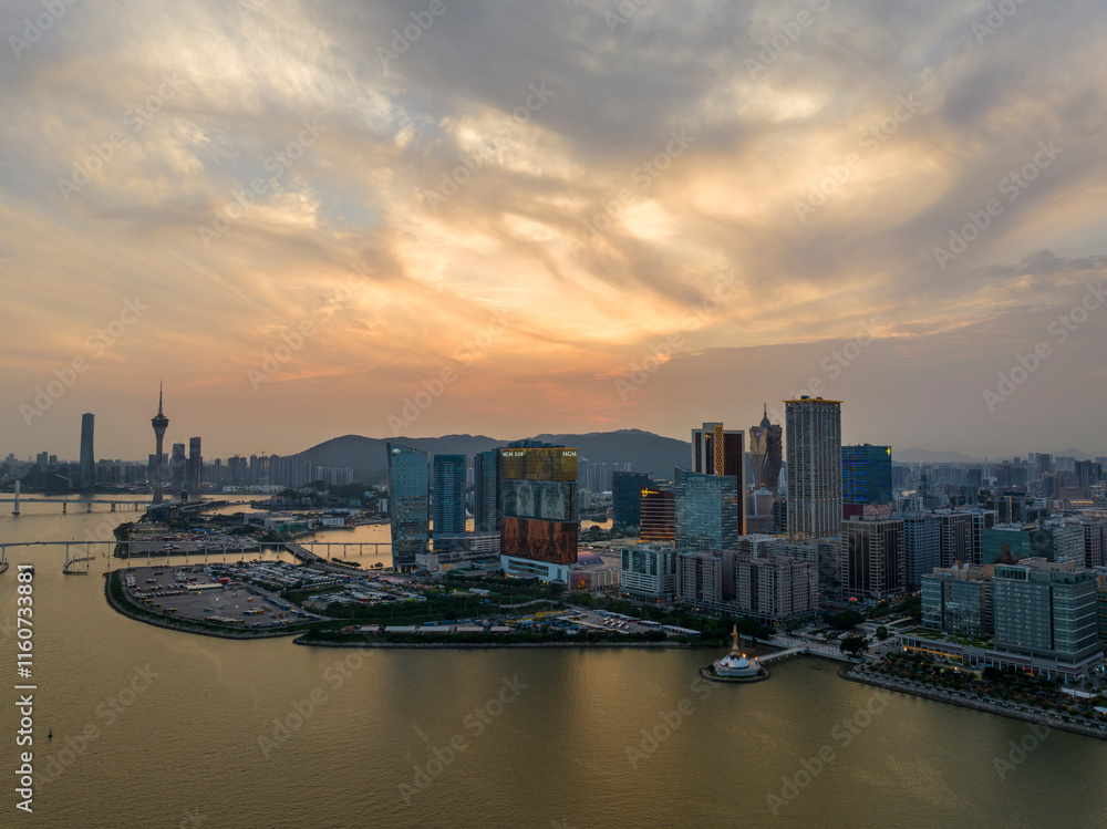Fototapeta premium Macau Cityscape