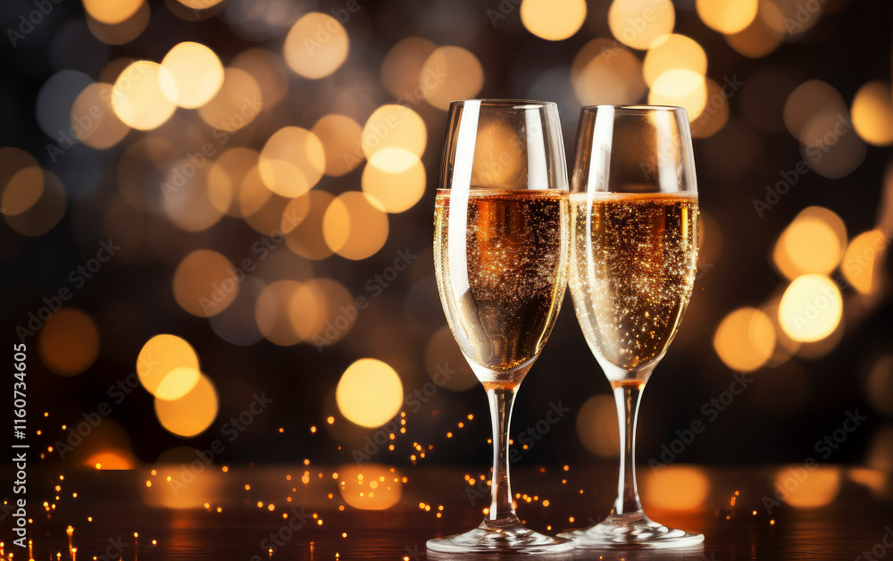Two Glasses of Champagne Two Glasses of Champagne