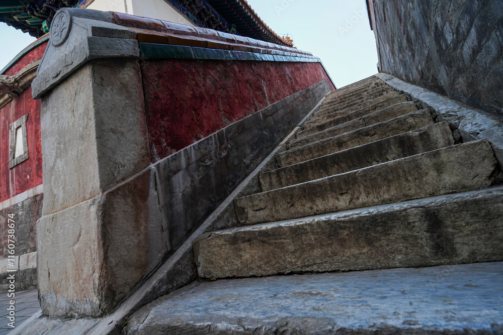 Steps of the Four Great Regions of Summer Palace in Beijing