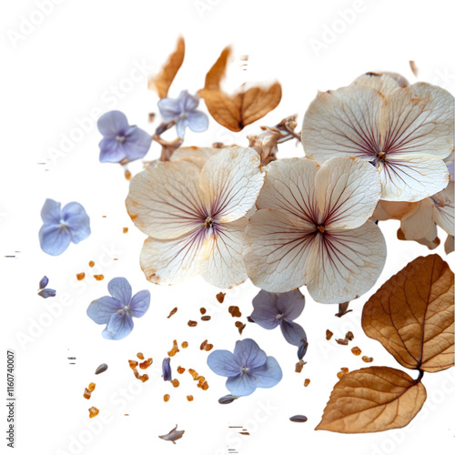 Wallpaper Mural set of colorful flowers Torontodigital.ca