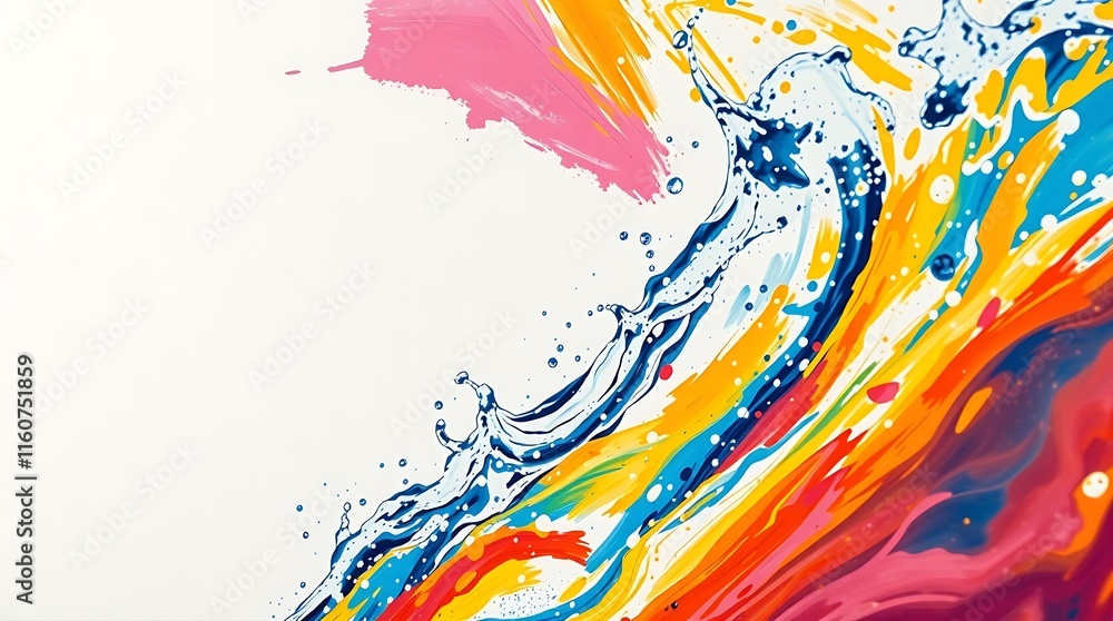 summer background and abstract illustration summer background and abstract illustration