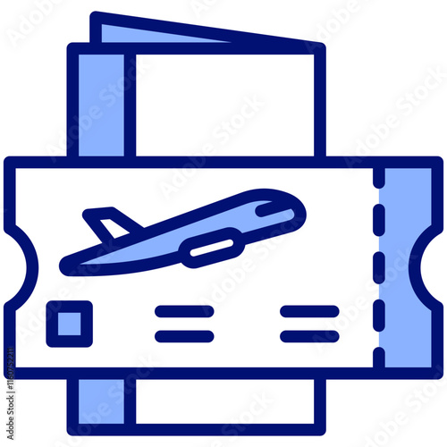 Plane Ticket Icon