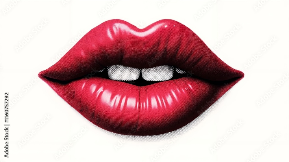 Red Lips Art Red Lips Art