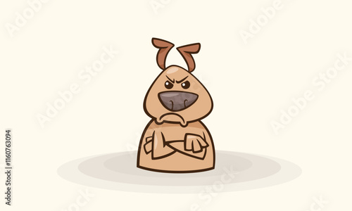 Dog mascot Head, Dog cartoon, Angry dog, funny dog, Cartoon Dog. Corgi dogs, Cute dog cartoon character sitting illustration, adorable puppy bulldog cute dog, Dog logo design, Dog tshirt design vector