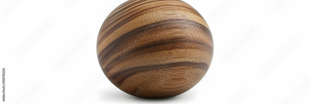 Stunning Walnut Wood Egg Shaped Decorative Object Realistic Image Stunning Walnut Wood Egg Shaped Decorative Object Realistic Image