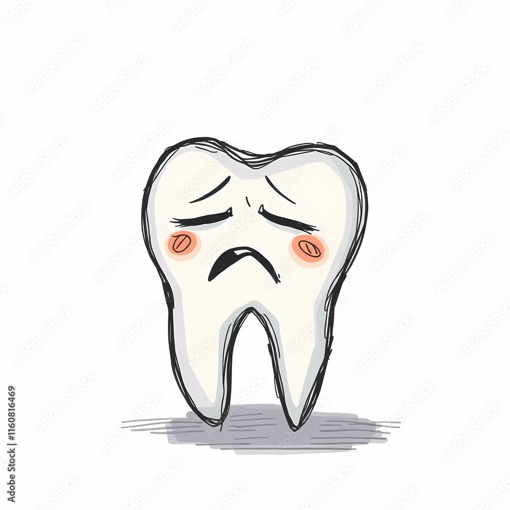 Aching Tooth Sketch Aching Tooth Sketch