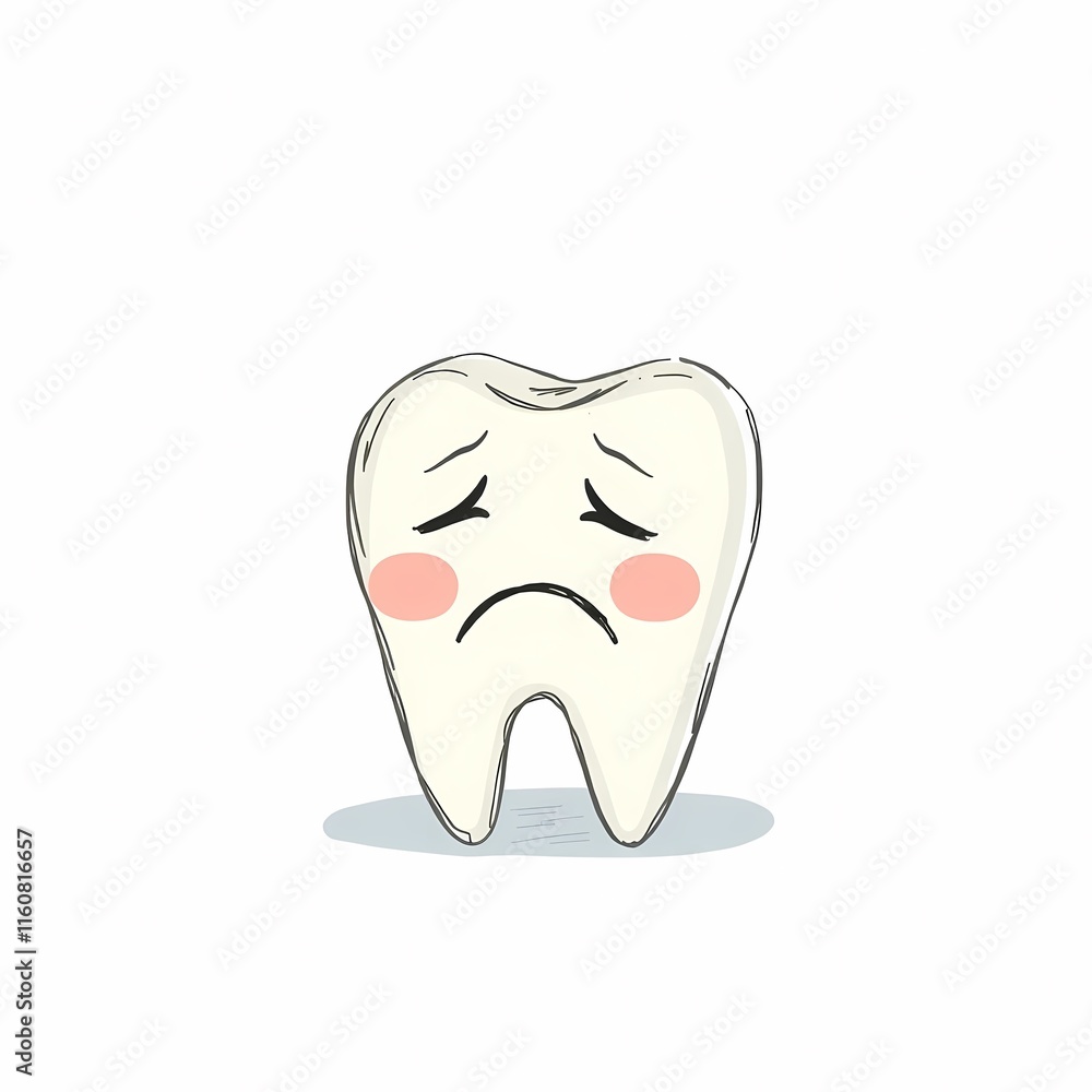 Worn Tooth Sketch Worn Tooth Sketch