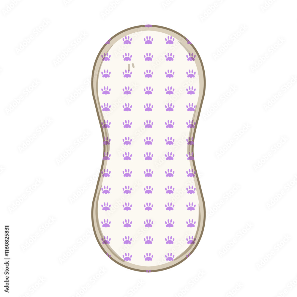 absorbent burp cloths cartoon. soft cotton, newborn infant, washable drool absorbent burp cloths sign. isolated symbol vector illustration absorbent burp cloths cartoon. soft cotton, newborn infant, washable drool absorbent burp cloths sign. isolated symbol vector illustration