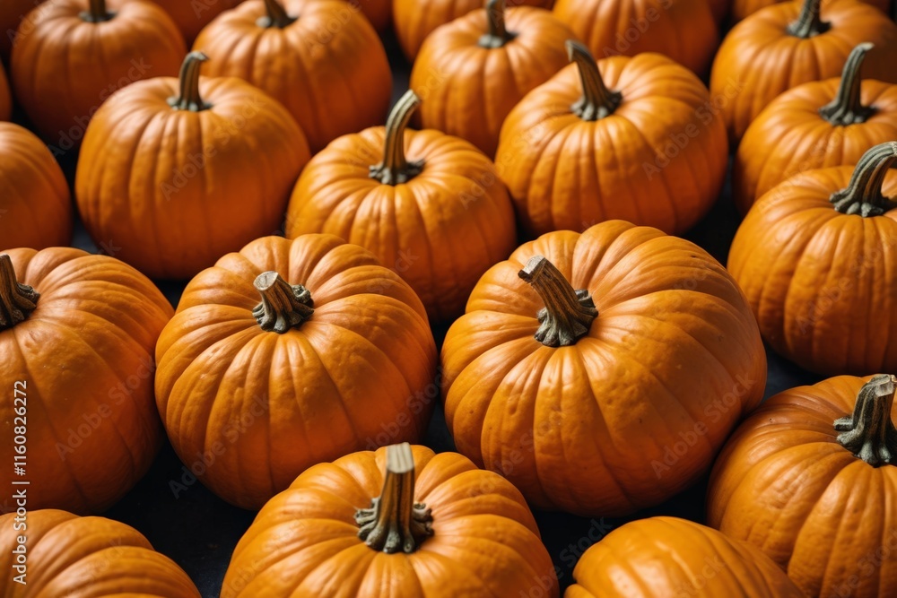 there are many small pumpkins that are sitting on a table there are many small pumpkins that are sitting on a table