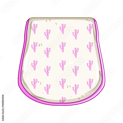 spit burp cloths cartoon. up essentials, feeding nursery, gift organic spit burp cloths sign. isolated symbol vector illustration