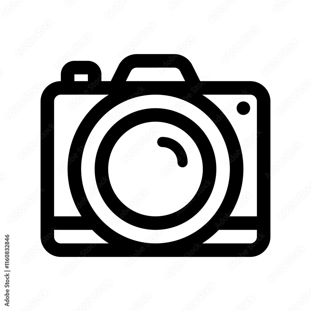 Photography Line Icon. Single icon, line vector icon Photography Line Icon. Single icon, line vector icon