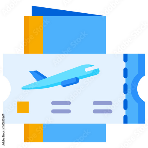 Plane Ticket Icon