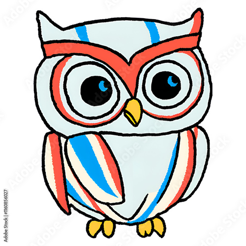 Patriotic Owls. 417 png. webpiya photo