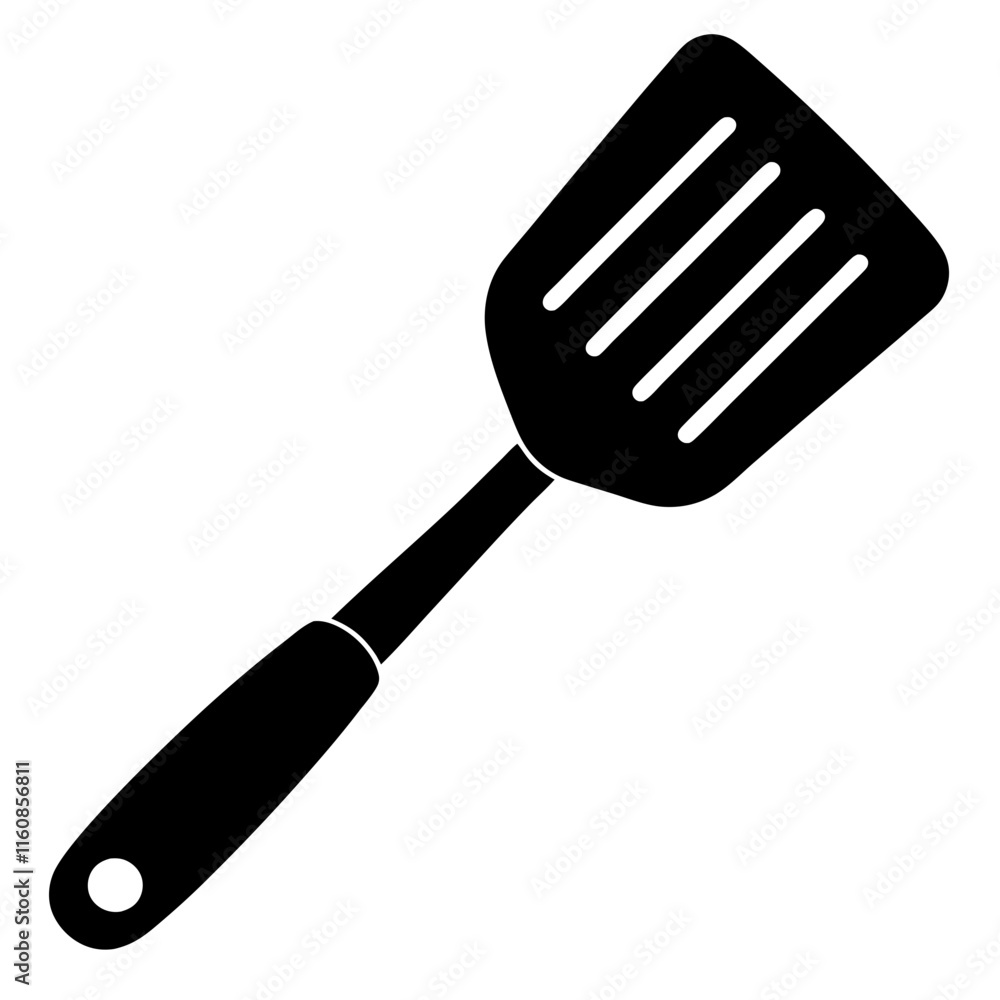 Spatula icon silhouette vector art illustration
Spatula icon silhouette vector art illustration