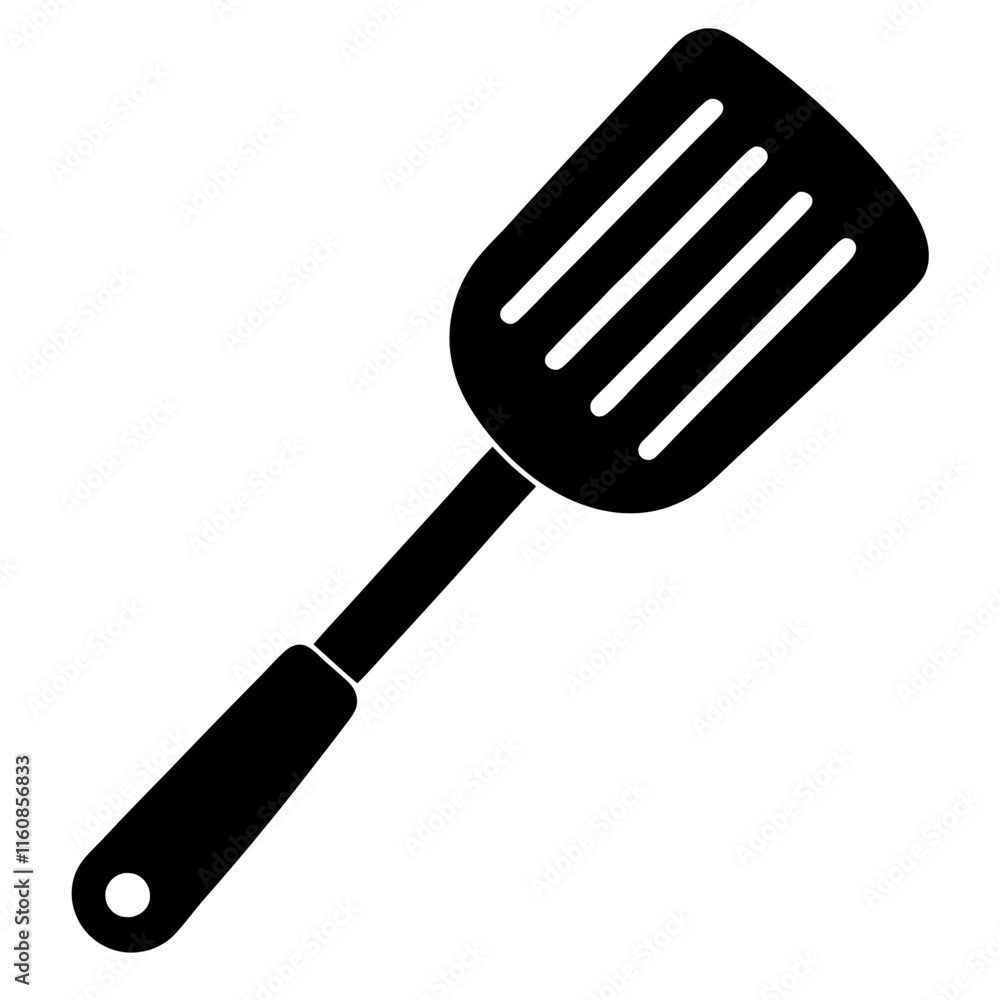 Spatula icon silhouette vector art illustration
Spatula icon silhouette vector art illustration