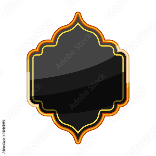 lavish label golden luxury cartoon. deluxe grandeur, affluence richness, splendor elite lavish label golden luxury sign. isolated symbol vector illustration