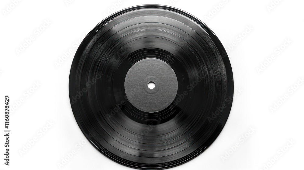 Black vinyl record isolated on white background. (1) Black vinyl record isolated on white background. (1)