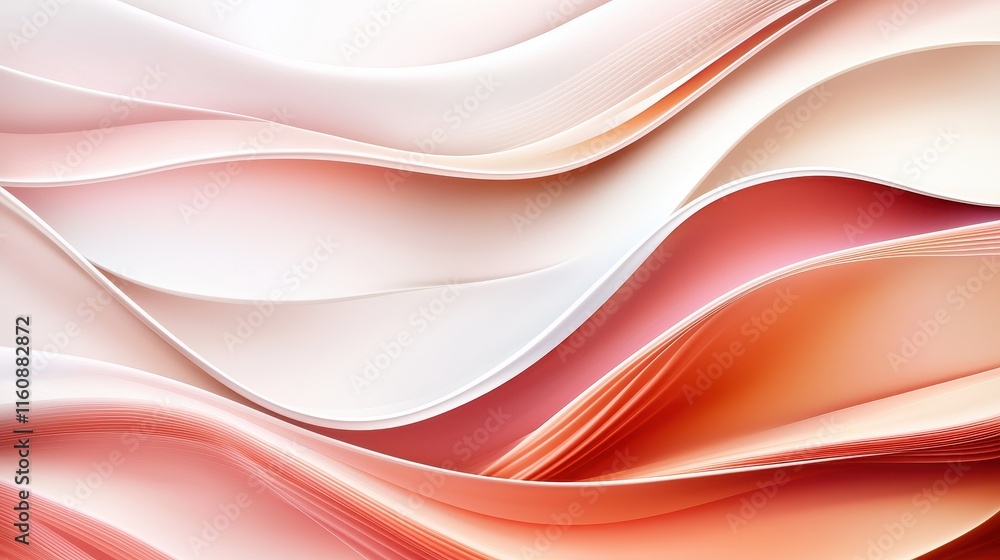 Soft Abstract Texture with Flowing Waves in Light Tones Soft Abstract Texture with Flowing Waves in Light Tones