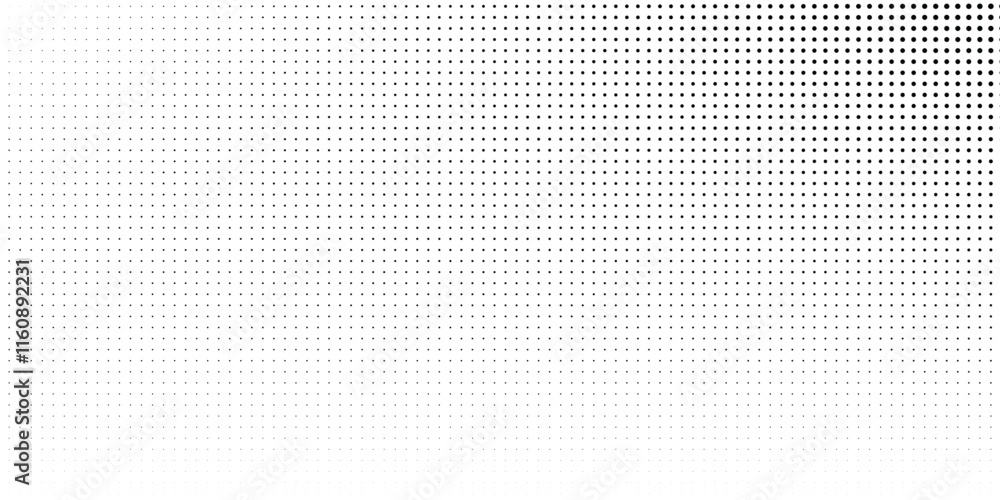 Halftone gradient vector background. From light to dark dots. vector ilustration Halftone gradient vector background. From light to dark dots. vector ilustration