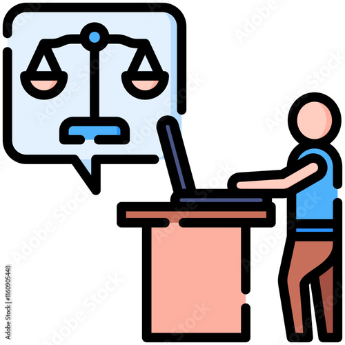 Legal Advice Icon