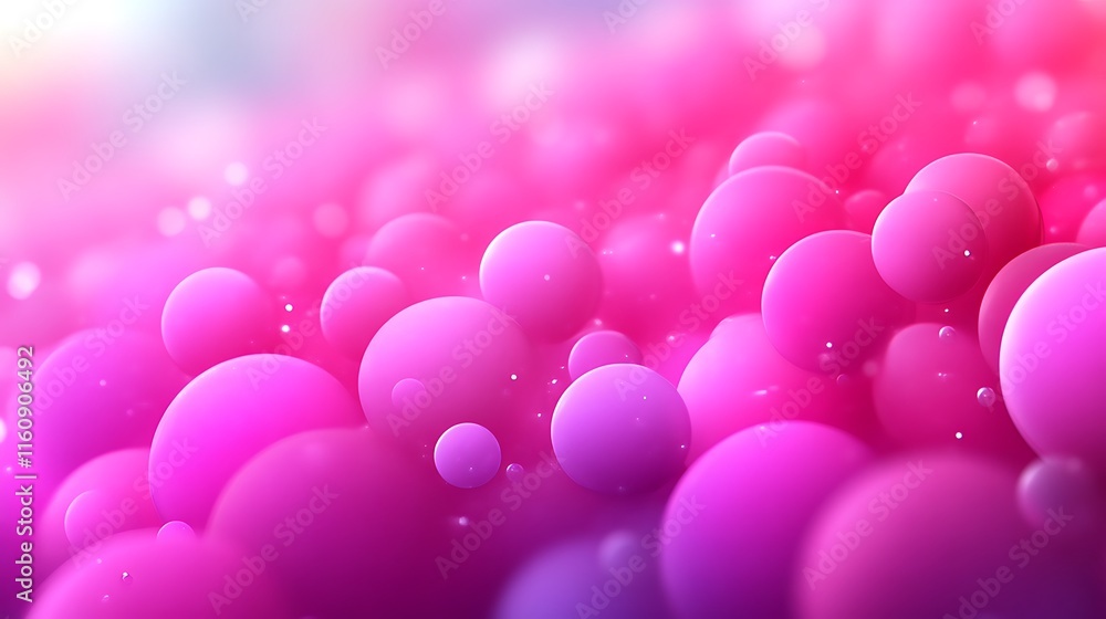 Abstract Pink Spheres Background Image Abstract Pink Spheres Background Image