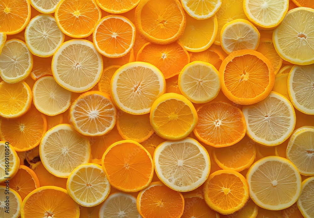 Colorful citrus fruit slices background. Colorful citrus fruit slices background.