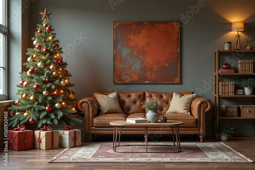 ai uses rusted metal unique holiday decor inspiration blends vintage charm modern photo