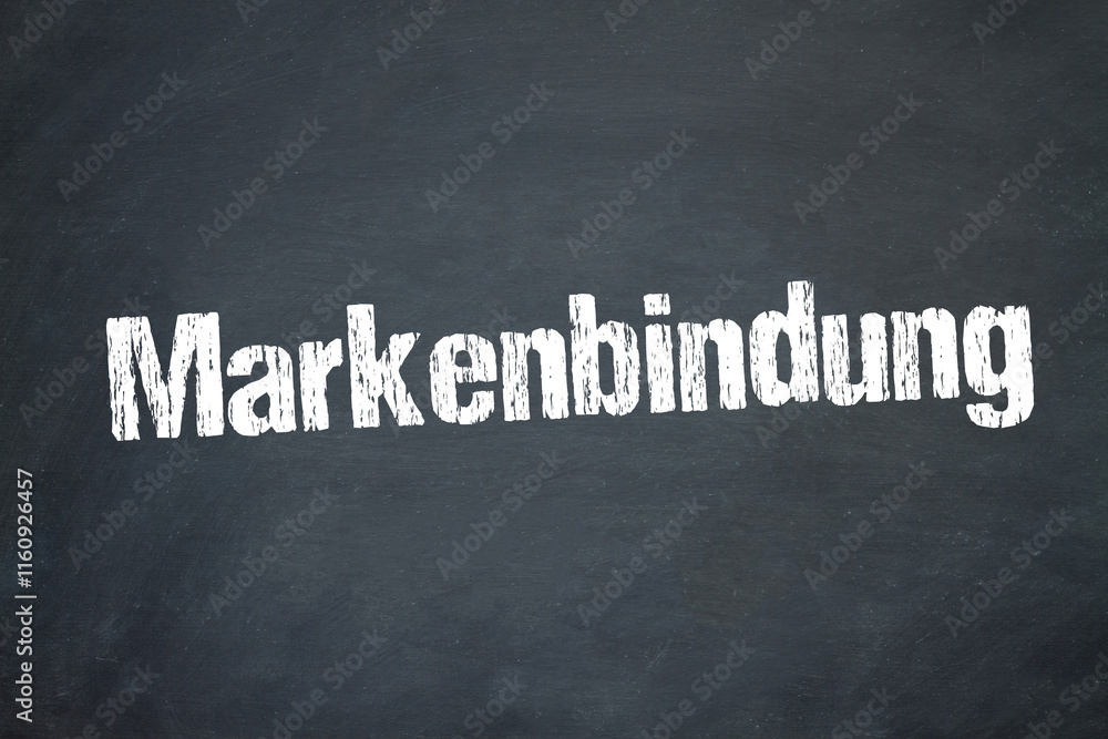 Obraz premium Markenbindung