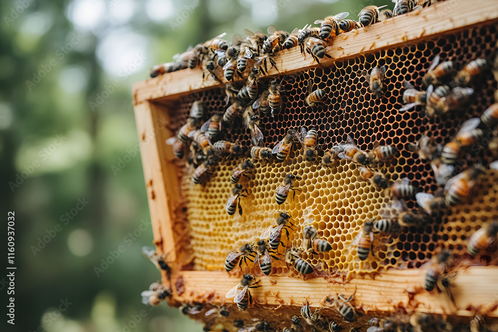 Honey and Bee, enticing visuals, bees collecting and consuming deliciously dripping organic honey, detailed honeycomb, swarm of busy bees
Honey and Bee, enticing visuals, bees collecting and consuming deliciously dripping organic honey, detailed honeycomb, swarm of busy bees