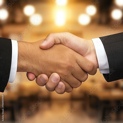  business handshake agreement in a professional setting,Strategic Partnership Agreement Professional handshake in a business setting.