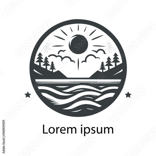 "Coastal Sea Beach Logo"
"Tropical Beach Logo Design"