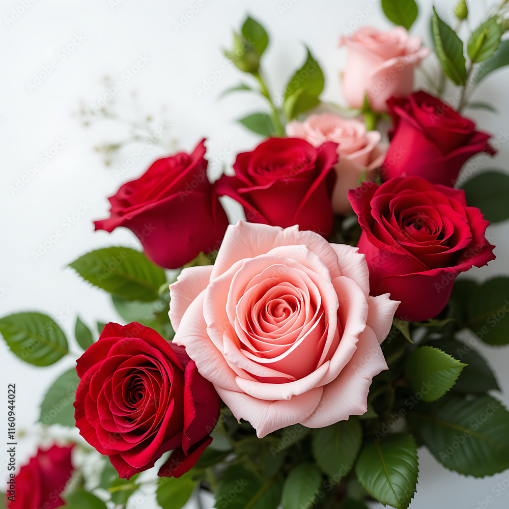 Single red rose on a black background showing beauty and romance Single red rose on a black background showing beauty and romance